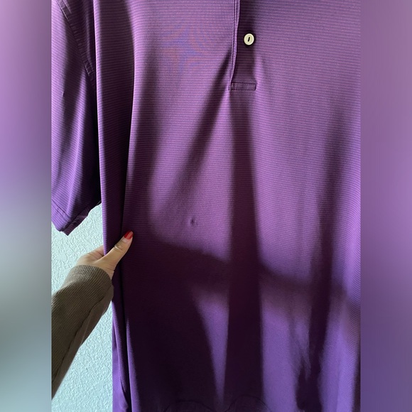 Peter Millar Summer Comfort Polo Purple Ombré - Picture 3 of 9